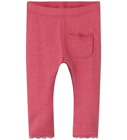 Leggings Name It - NbfLudmilla - Rapture Rose
