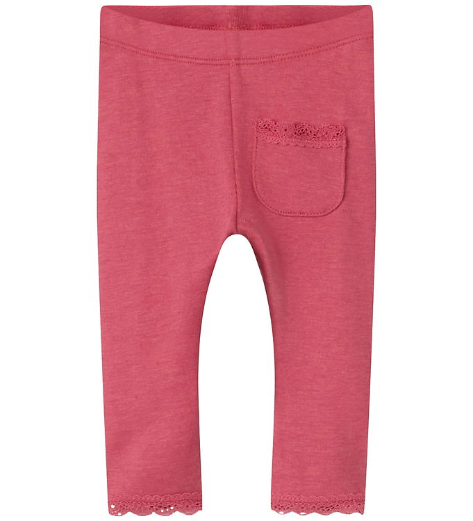 Name it Leggings - NbfLudmilla - Rapture Rose