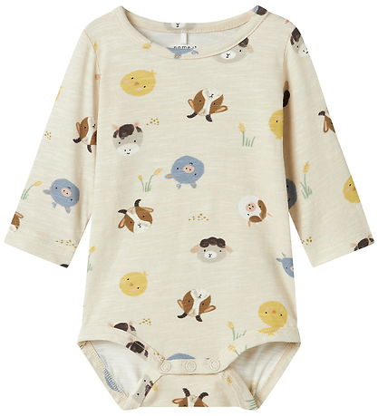 Name it Body l/æ - NbmLarm - Peyote Melange m. Print