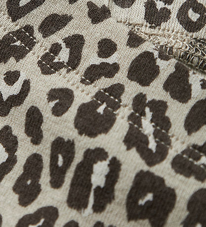 Name It Leggings - NbfLeoana - Peyote m. Leopard Mønster
