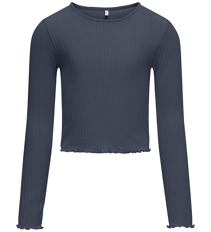 Kids Only Bluse - Rib - KogNella - Ombre Blue