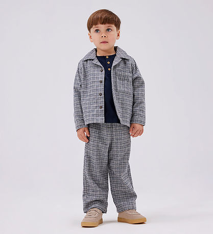 Name It Trousers - NmnStrane - Grey Melange