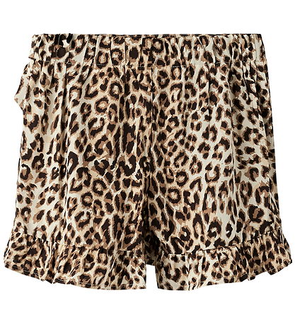 Name It Nederdel - NkfVinaya - Sort/Leopard