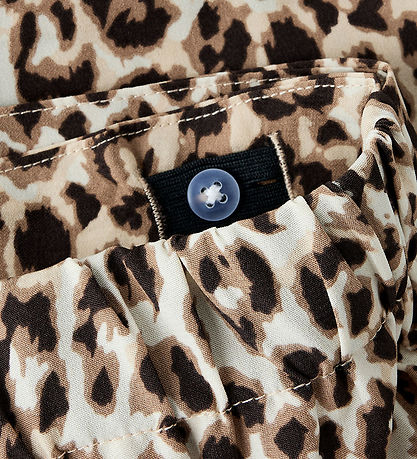 Name It Nederdel - NkfVinaya - Sort/Leopard
