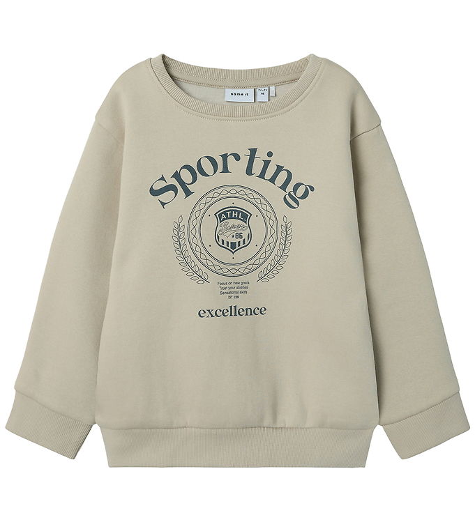Name It Sweatshirt - NmmDrian - Silver Lining m. Print