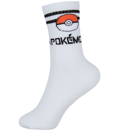 Name It Strømper - 3-Pak - Pokemon - NkmMilton - Bright White