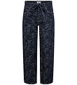 Kids Only Jeans - KogGianna - Dark Blue Denim/Roses Kids Only Jeans - KogGianna - Dark Blue Denim/Roses