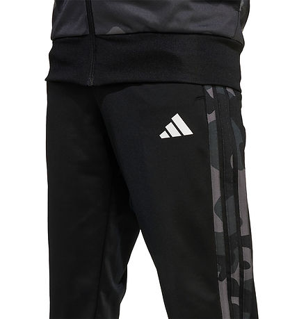 adidas Performance Træningssæt - Camouflage - Sort/Hvid