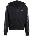 adidas Performance Cardigan - Sort m. Logo adidas Performance Cardigan - Sort m. Logo