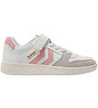 Hummel Sko - Handball Perfekt SP JR - White/Pink Hummel Sko - Handball Perfekt SP JR - White/Pink