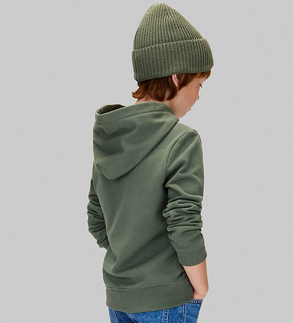 Calvin Klein Hættetrøje - Monogram - Thyme