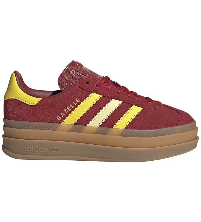 adidas Originals Sko - Gazelle Bold J - Tmvire/Yellow/Goldmt