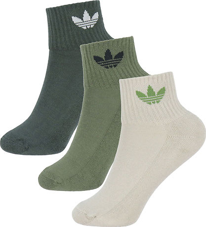 adidas Originals Ankle Socks - 3-Pack - Medrkh/Wonbei/Legar