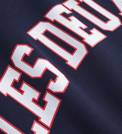 Les Deux Hoodie - Aidan - Dark Navy Blue w. Logo