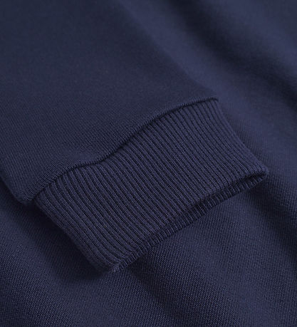 Les Deux Hoodie - Aidan - Dark Navy Blue w. Logo