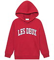 Les Deux Hoodie - Aidan - Scarlet Sage w. Logo