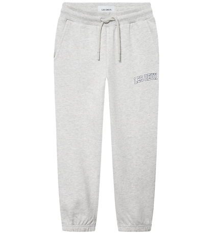 Pantalon de Jogging Les Deux - Aidan - Snow Mélange av. Logo