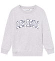 Les Deux Sweatshirt - Aidan - Snow Melange w. Logo