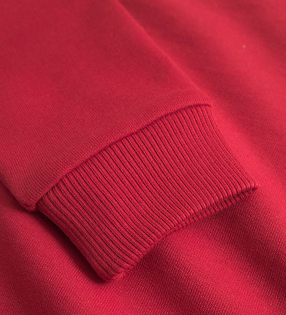 Sweat-shirt Les Deux - Aidan - Scarlet Sage av. Logo