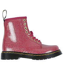 Dr. Martens Støvler - 1460 J - Nebula Glitter - Fuchsia/Silver Dr. Martens Støvler - 1460 J - Nebula Glitter - Fuchsia/Silver