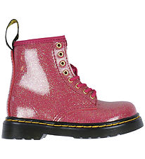 Dr. Martens Støvler - 1460 T - Nebuls Glitter - Fuchsia/Silver/G Dr. Martens Støvler - 1460 T - Nebuls Glitter - Fuchsia/Silver/G
