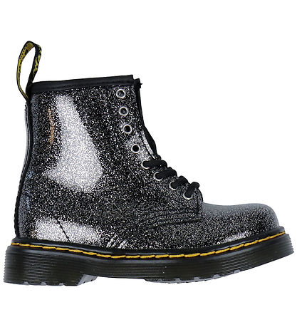 Dr. Martens Saappaat - 1460 T - Nebulit Glitter - Black/Hopea