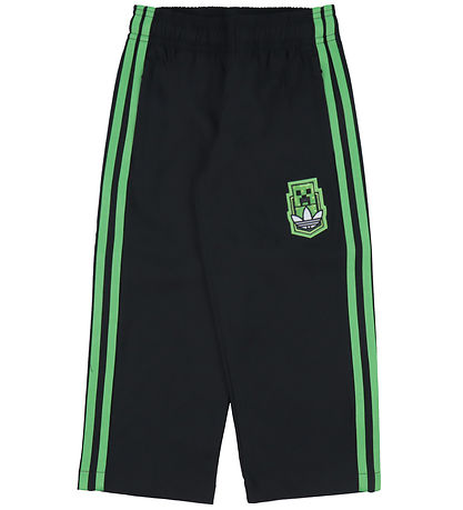 adidas Originals Sweatsæt - Crew - Minecraft - Sort m. Logo