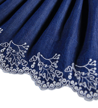 Molo Nederdel - Denim - Bitta - Oak Embroidery