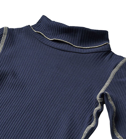 Molo Bluse - Rib - Rennie - Galaxy Blue