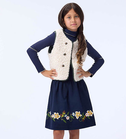 Molo Bluse - Rib - Rennie - Galaxy Blue