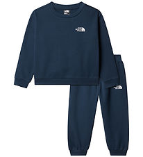 The North Face Sweatsæt - Summit Navy m. Logo The North Face Sweatsæt - Summit Navy m. Logo