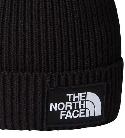 The North Face Hue - Strik - Rib - Kids - Sort m. Logo The North Face Hue - Strik - Rib - Kids - Sort m. Logo