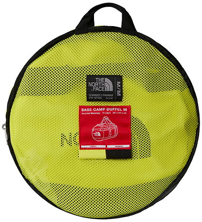 The North Face Rejsetaske - Base Camp Duffel - 71 L - Gul/Sort