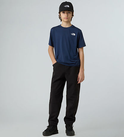 The North Face T-shirt - Teen New 24/7 - Summit Navy m. Logo