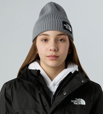 The North Face Hue - Strik - Rib - Kids - Medium Grey Heather  The North Face Hue - Strik - Rib - Kids - Medium Grey Heather