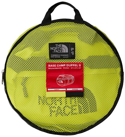 The North Face Rejsetaske - Base Camp Duffel - 50 L - Gul/Sort