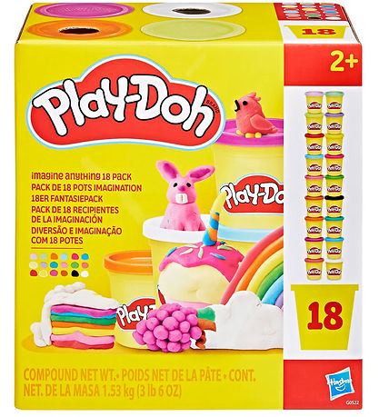 Play-Doh Modellervokssæt - 18-pak - Imagine Anything Play-Doh Modellervokssæt - 18-pak - Imagine Anything
