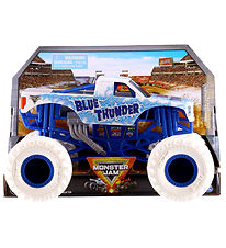 Monster Jam Collector Truck - 1:24 - Blue Thunder - Blå/Hvid Monster Jam Collector Truck - 1:24 - Blue Thunder - Blå/Hvid