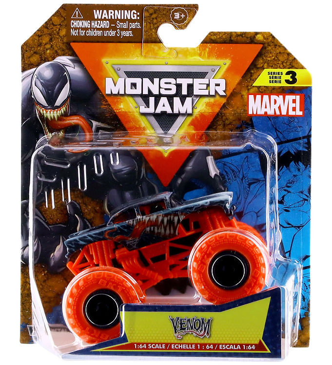 Monster Jam - Monster Truck Bil - 1:64 - Marvel - Venom