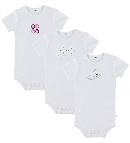 Pippi Bodysuits s/s - 1 pcs - Assorted - w. Print