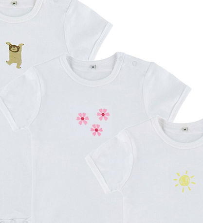 Pippi Bodysuits s/s - 1 pcs - Assorted - w. Print