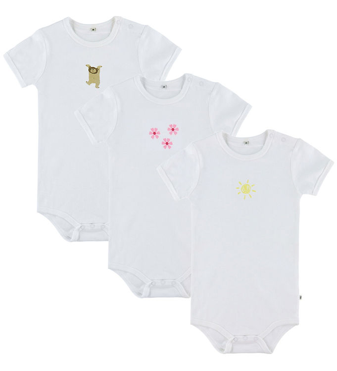 Pippi Bodyer k/æ - 1 stk. - Assorteret - m. Print