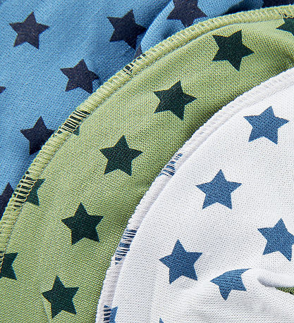Bavoir Bandana Pippi - 3 Pack - Pointu - AOP - Grey Dawn
