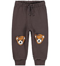 Molo Sweatpants - Simeon - Teddy Friend - Dark Cocoa Molo Sweatpants - Simeon - Teddy Friend - Dark Cocoa