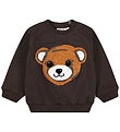 Molo Sweatshirt - Disc - Teddy Friend - Dark Cocoa Molo Sweatshirt - Disc - Teddy Friend - Dark Cocoa