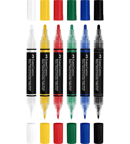 Faber-Castell Markers - Shake & Paint Acrylic - 6 pcs - Multi