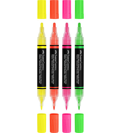 Faber-Castell Markers - Shake & Paint Acrylic - 4 pcs - Neon