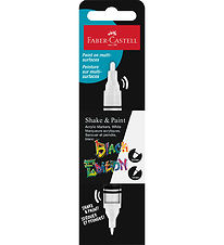 Faber-Castell Tusch - Shake & Paint Akryl - Hvid Faber-Castell Tusch - Shake & Paint Akryl - Hvid