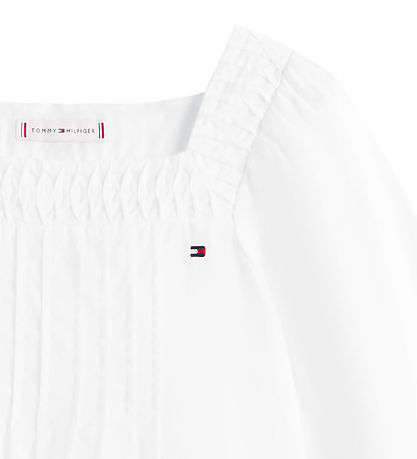 Tommy Hilfiger Blouse - Embroidery English - White