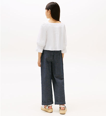 Tommy Hilfiger Blouse - Embroidery English - White